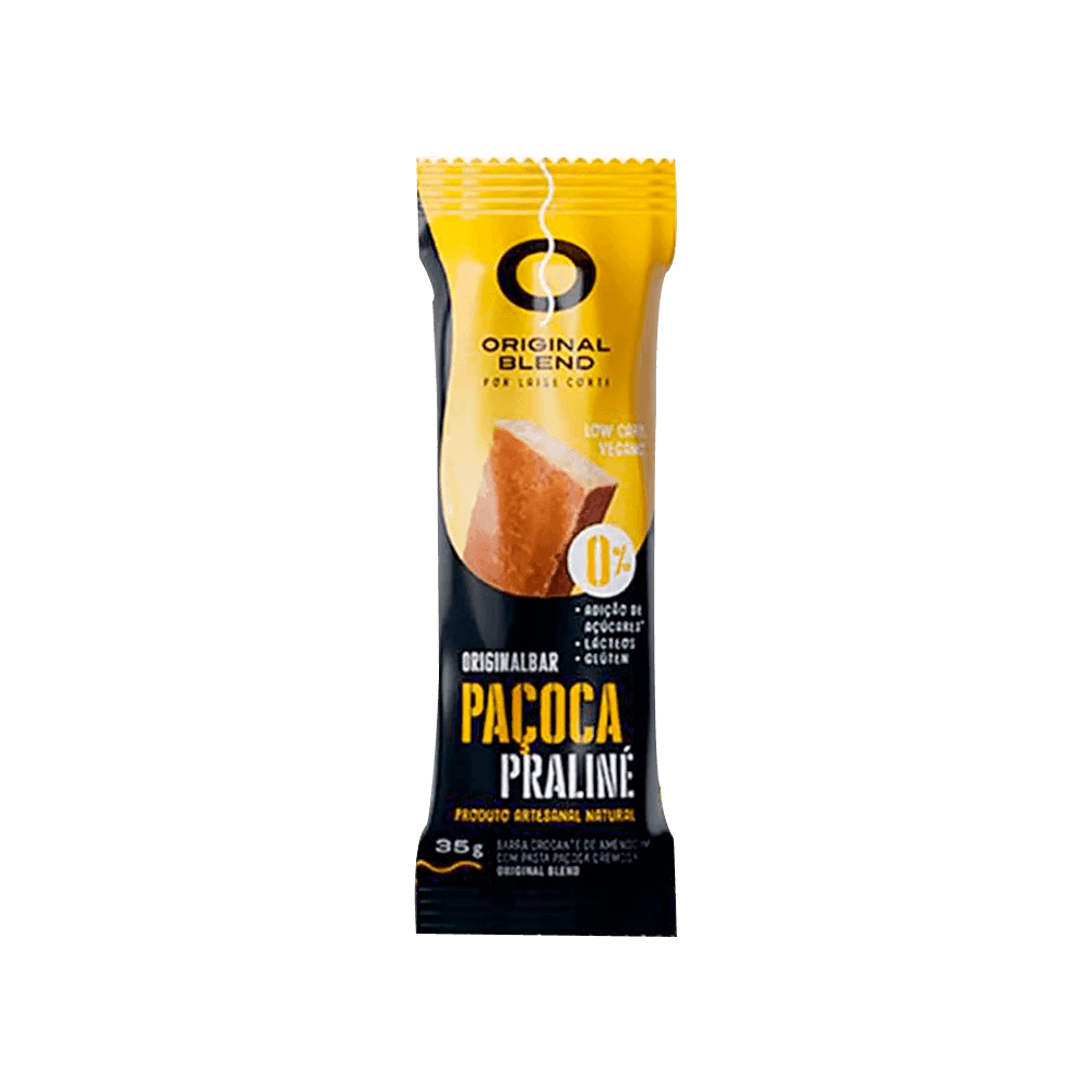 Barrinha OriginalBar Paçoca Praliné 40g Original Blend