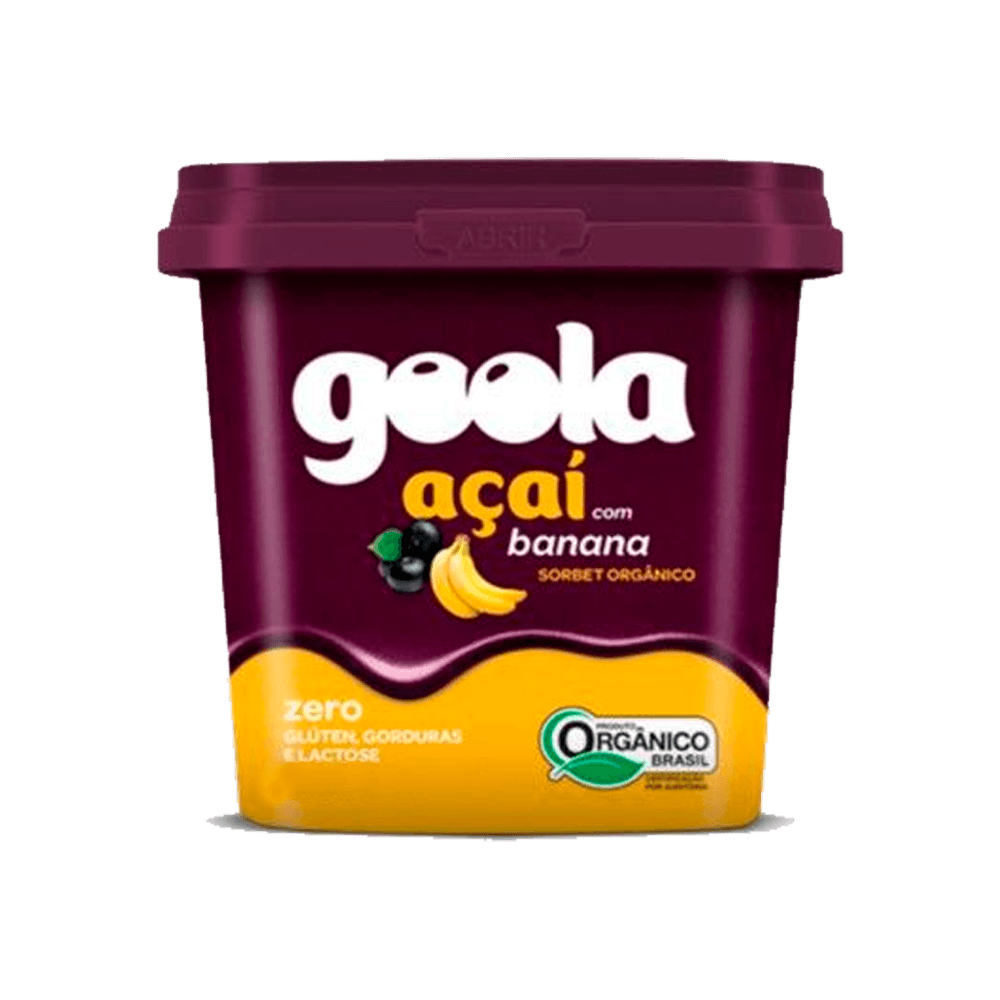Açaí Orgânico com Banana 500ml Goola