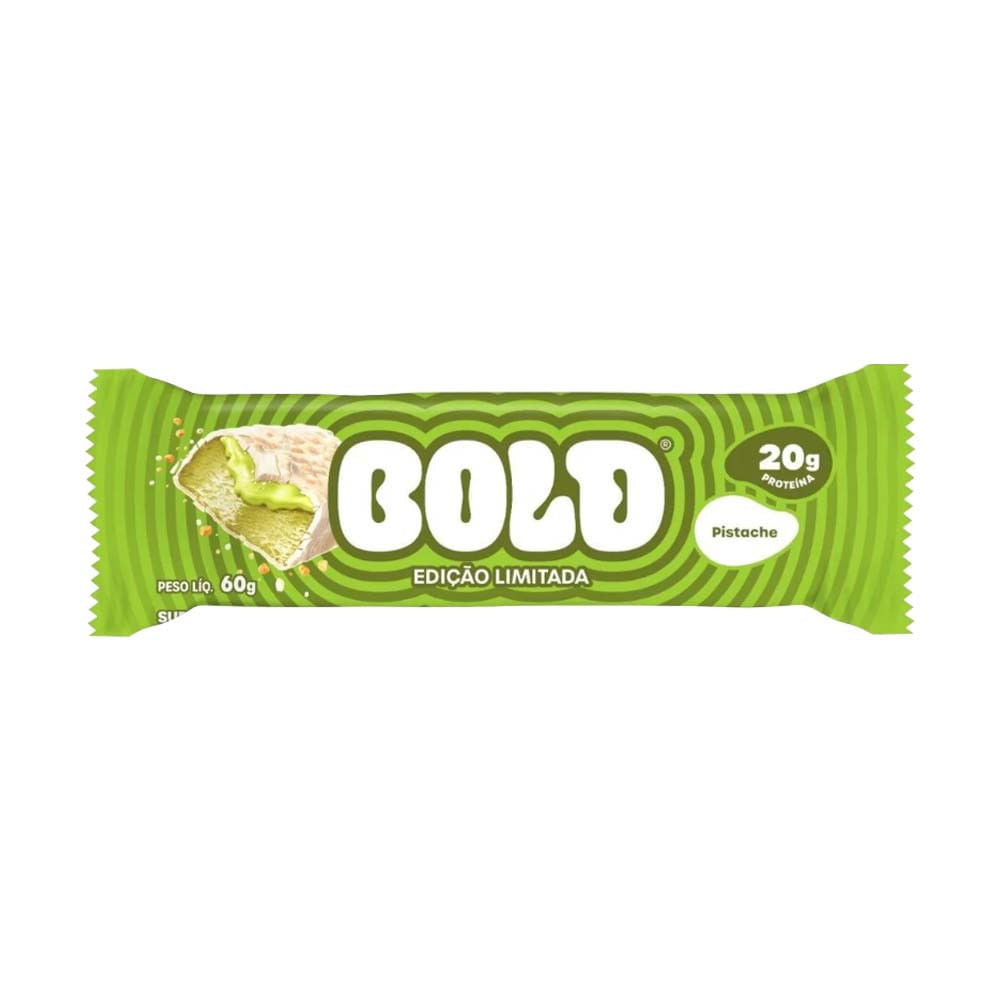Barra de Proteína BOLD Pistache 60g Bold Snacks