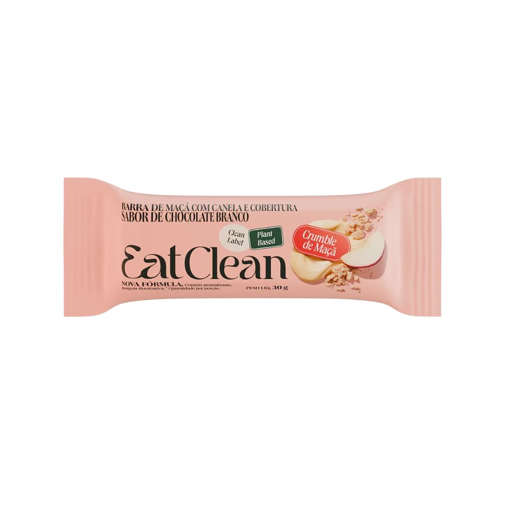 Barrinha de Crumble de Maçã 30g Eat Clean