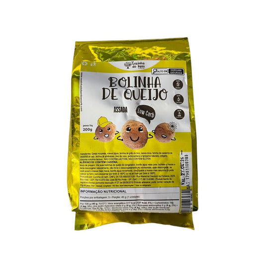 Bolinha de Queijo Low Carb 200g Cozinha do Bem
