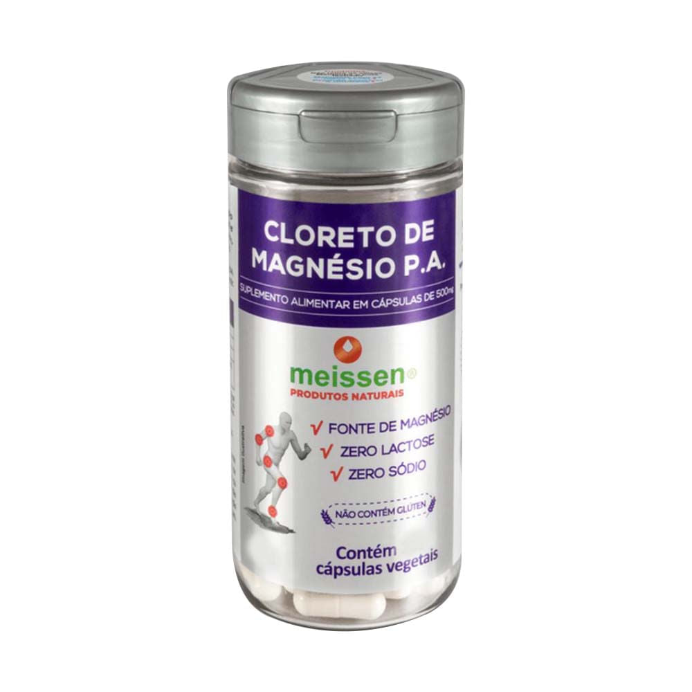 Cloreto de Magnésio P.A 120 Cápsulas Meissen