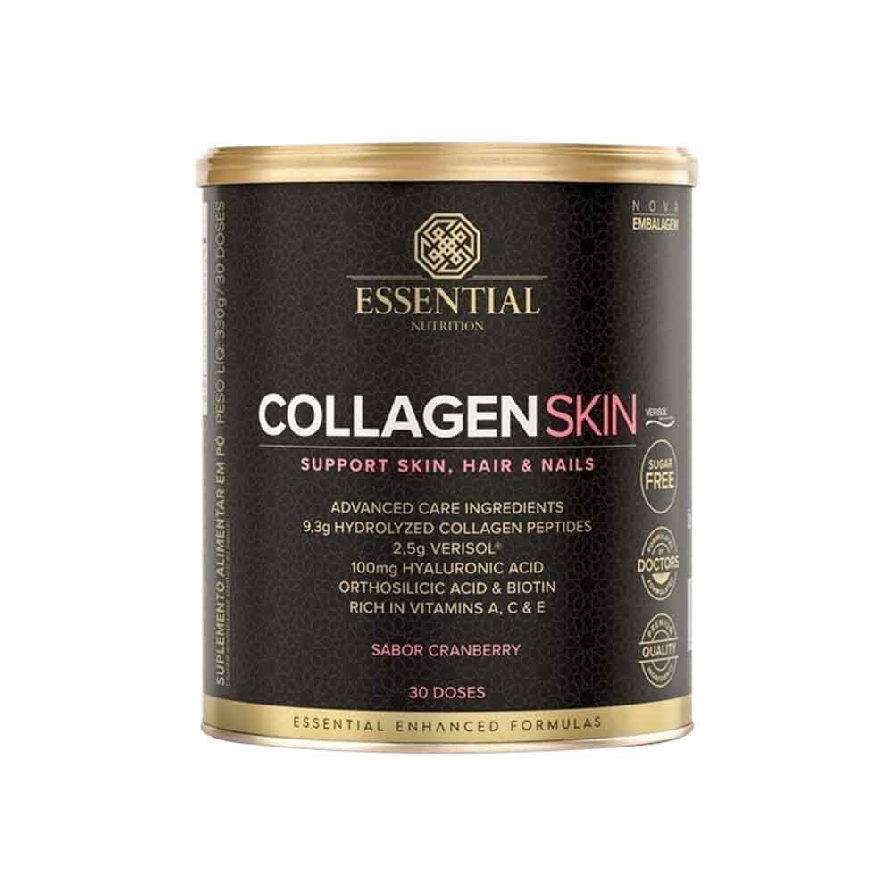 Colágeno Skin Cranberry 330g Essential Nutrition