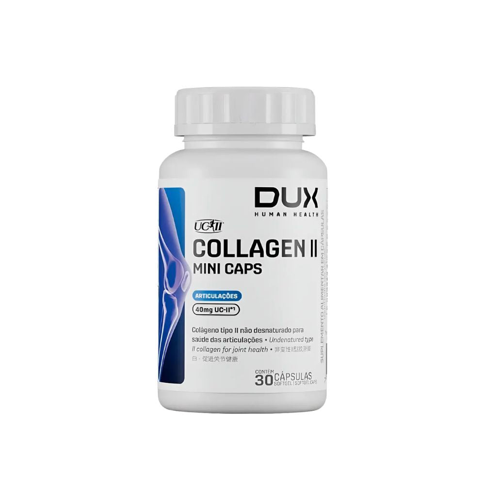 Colágeno Tipo II Mini Caps 30 Cápsulas DUX Human Health