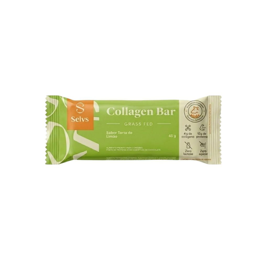 Collagen Bar Torta de Limao 45g Selvs