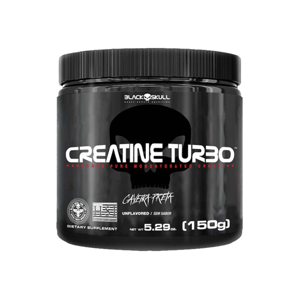 Creatina Turbo 150g Black Skull