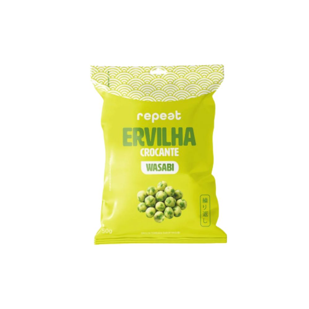 Ervilha Crocante com Wasabi 50g Repeat