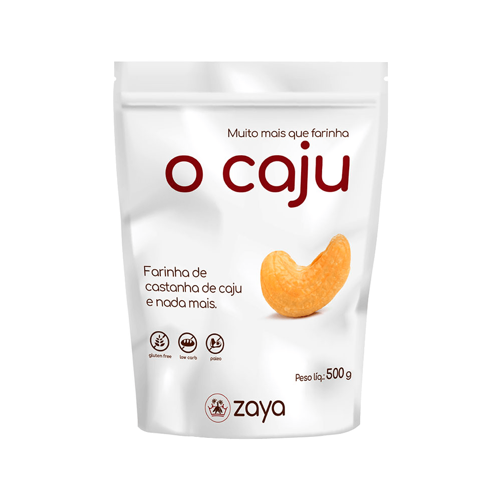 Farinha de Castanha de Caju 500g Zaya Flour