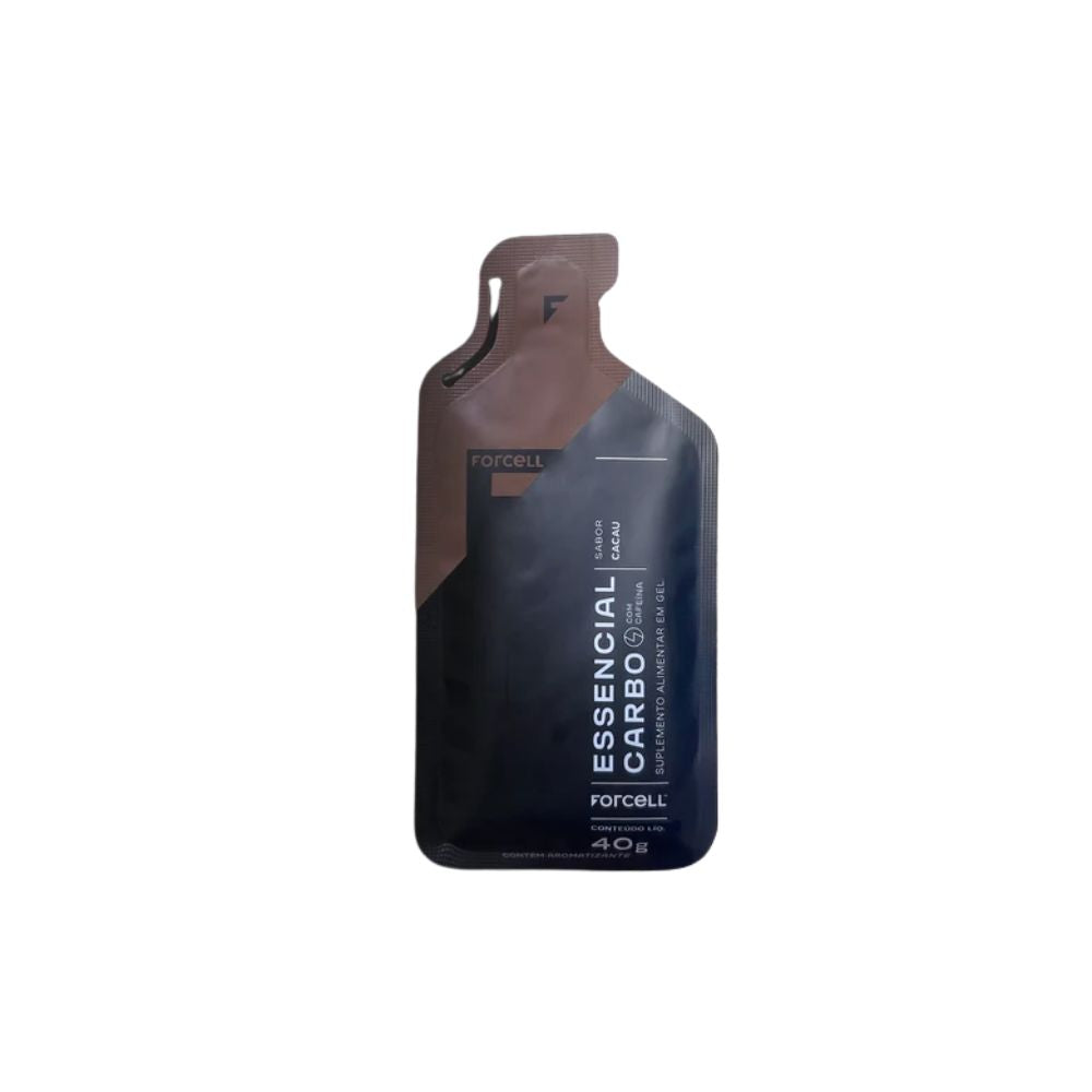 Gel de Carboidrato Essencial Carbo com Cafeína Cacau 40g Forcell