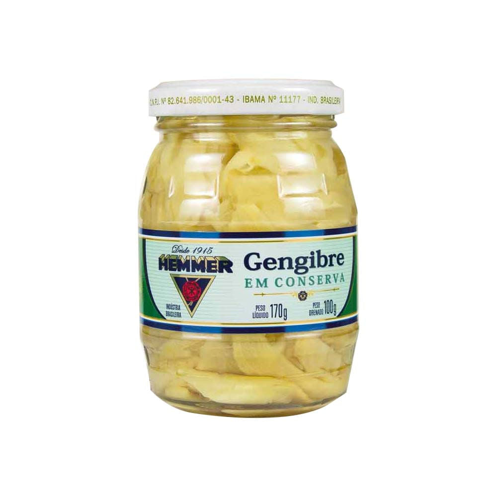 Gengibre em Conserva 100g Hemmer