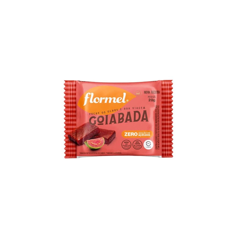 Goiabada Zero Açúcar 20g Flormel