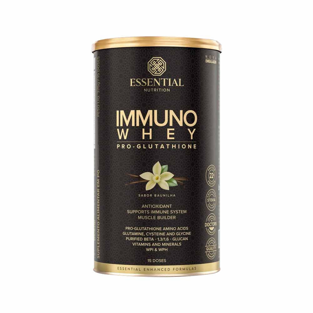 Immuno Whey Baunilha 375g Essential Nutrition
