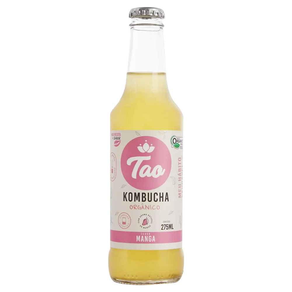 Kombucha Orgânico Basic Manga 275ml Tao