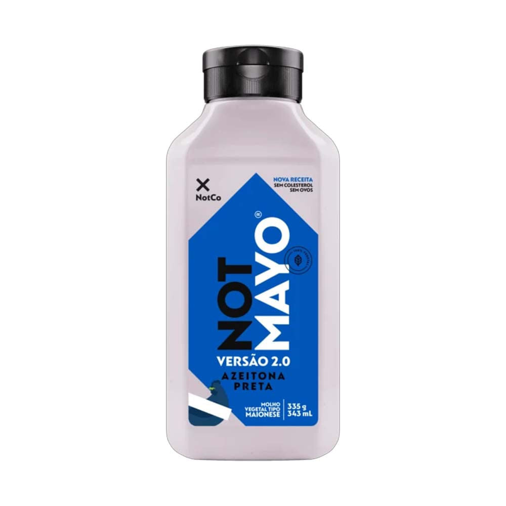 Maionese Vegana NOT MAYO Azeitona Preta 355g NotCo