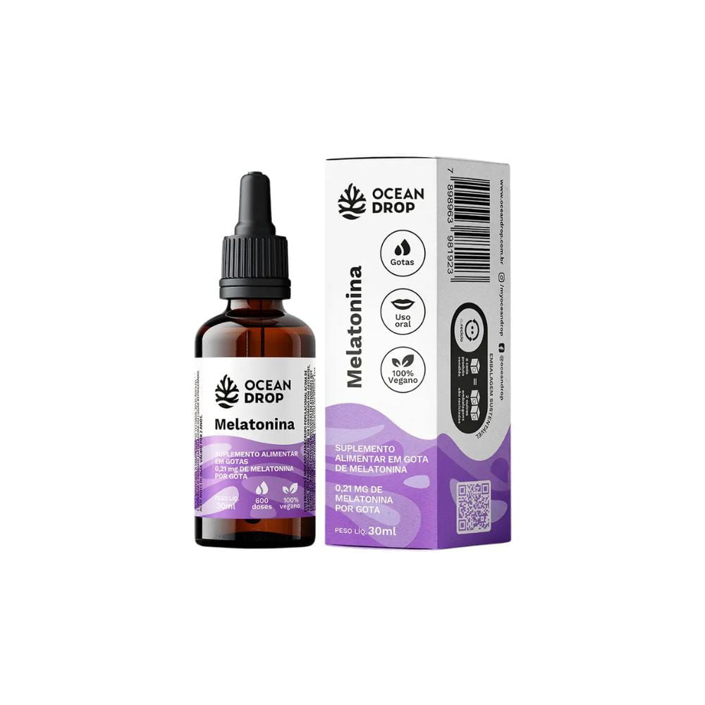 Melatonina em Gotas 30ml Ocean Drop