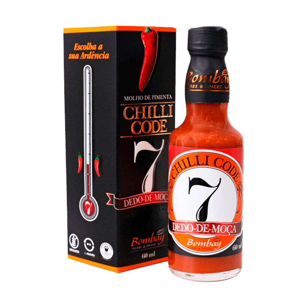 Molho de Pimenta Dedo de Moça 60ml Bombay