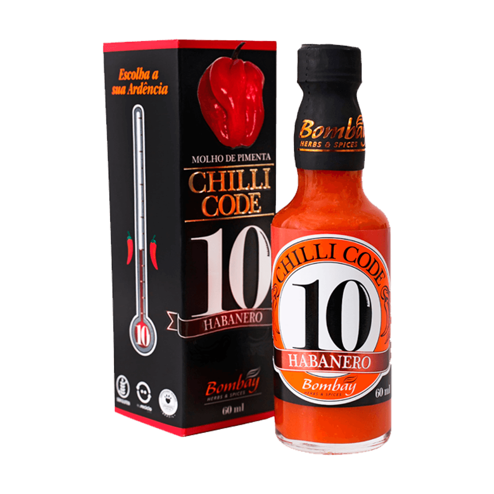 Molho de Pimenta Habanero 60ml Bombay