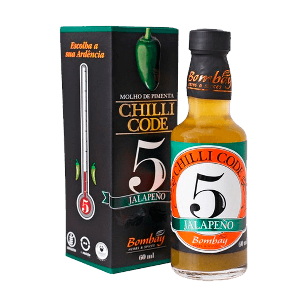 Molho de Pimenta Jalapeno 60ml Bombay