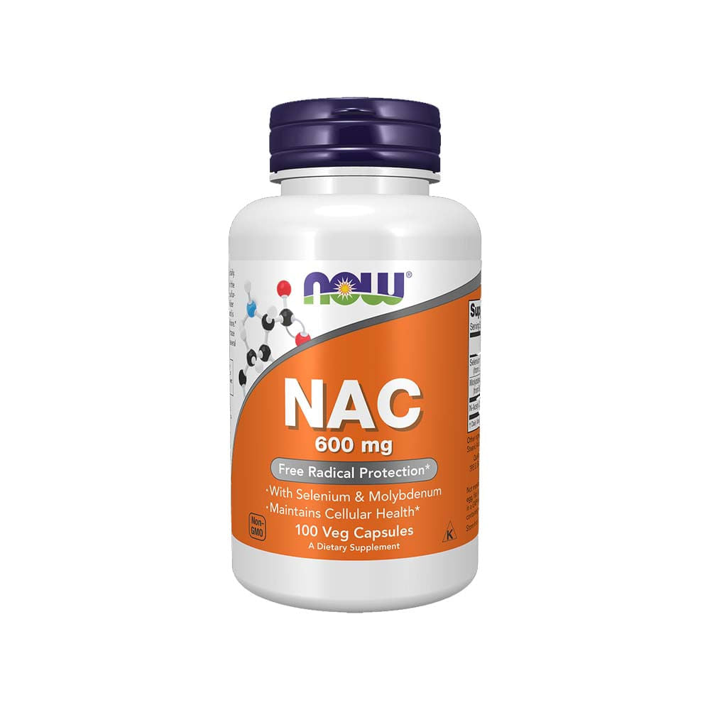 N-acetil Cisteína 600mg 100 Cápsulas Now