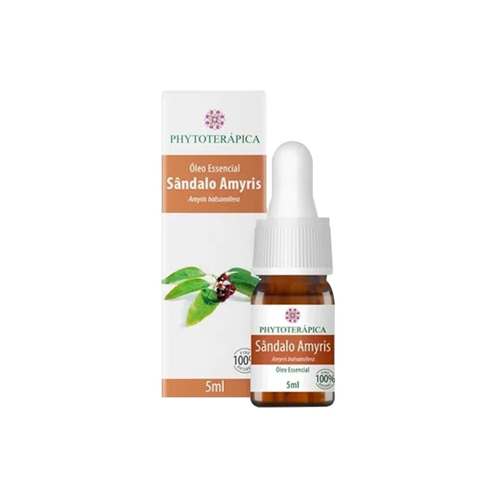 Óleo Essencial de Sândalo Amyris 5ml Phytoterápica