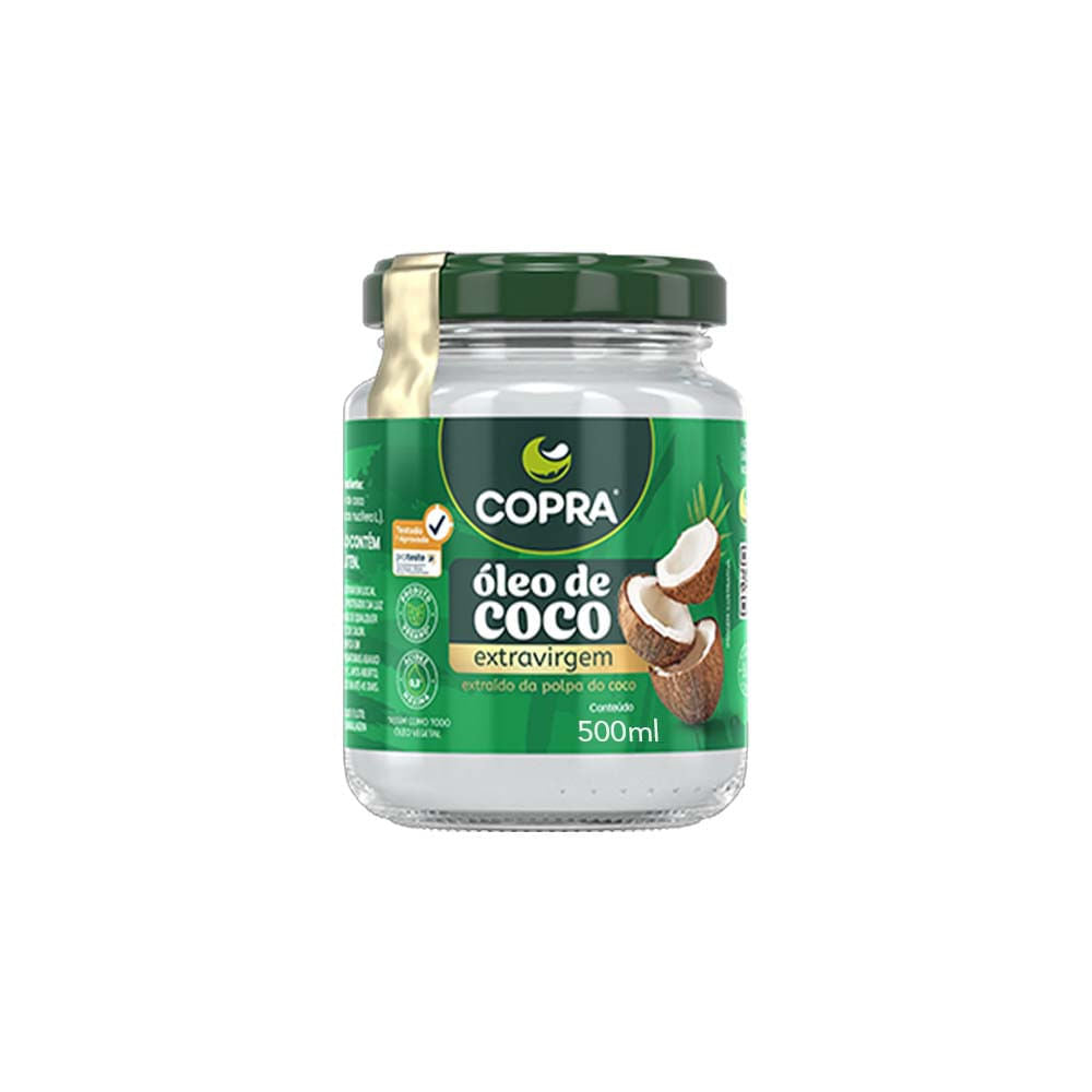 Óleo de Coco Extra Virgem 500ml Copra