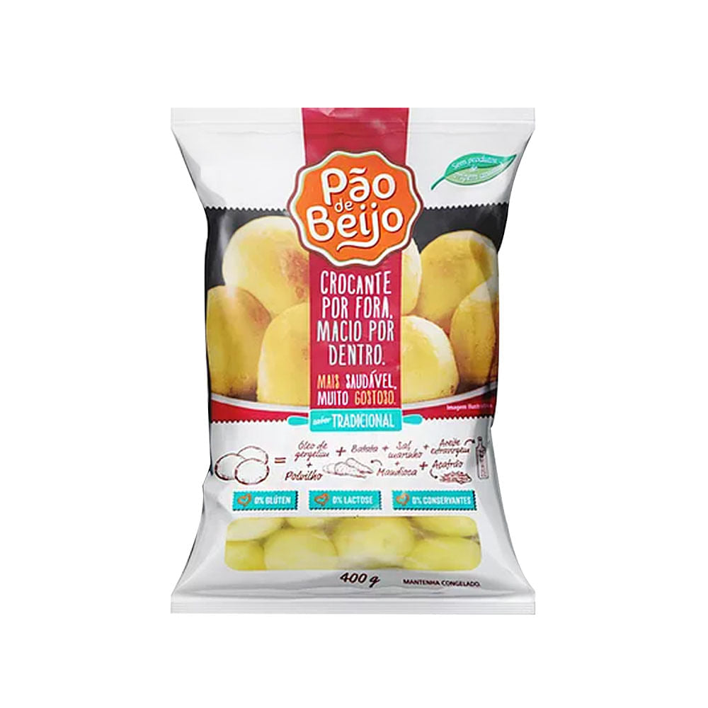Pão de Beijo sabor Tradicional 400g Pão de Beijo