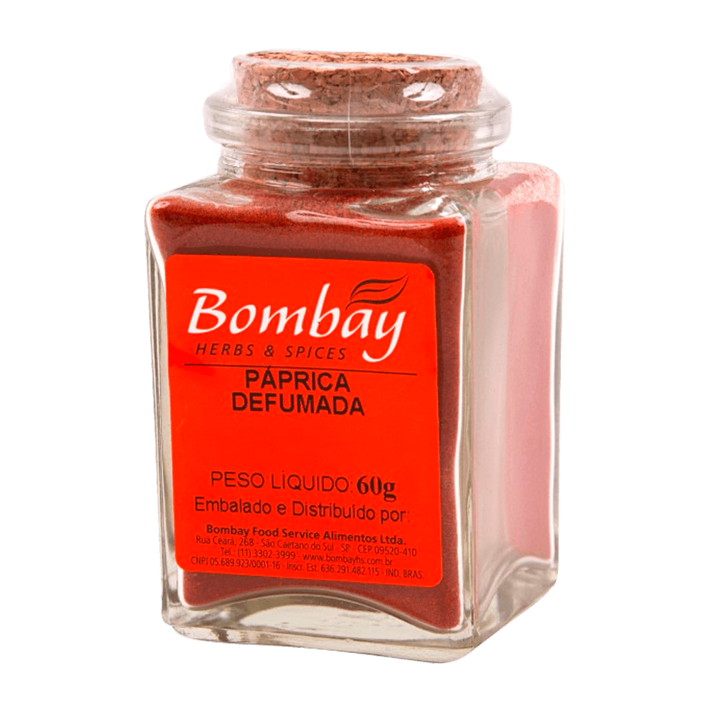 Páprica Defumada 60g Bombay