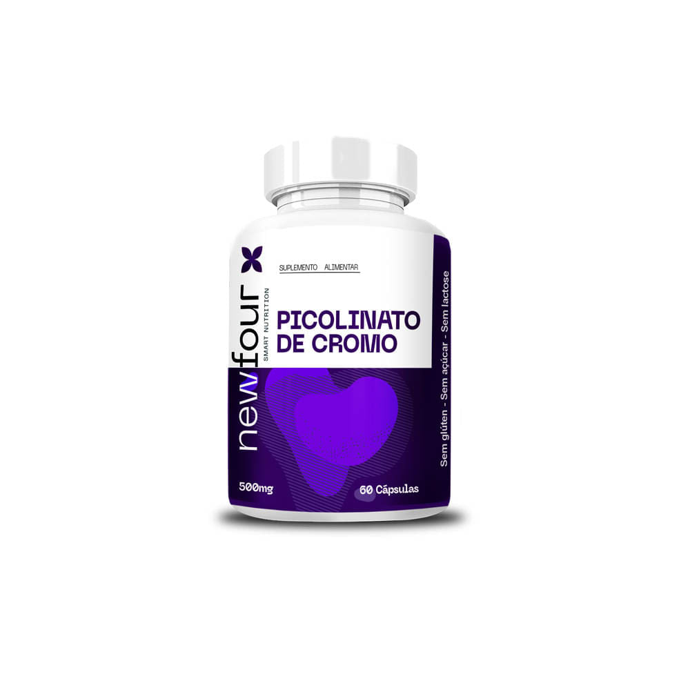 Picolinato-de-Cromo-60-Capsulas-New-Four