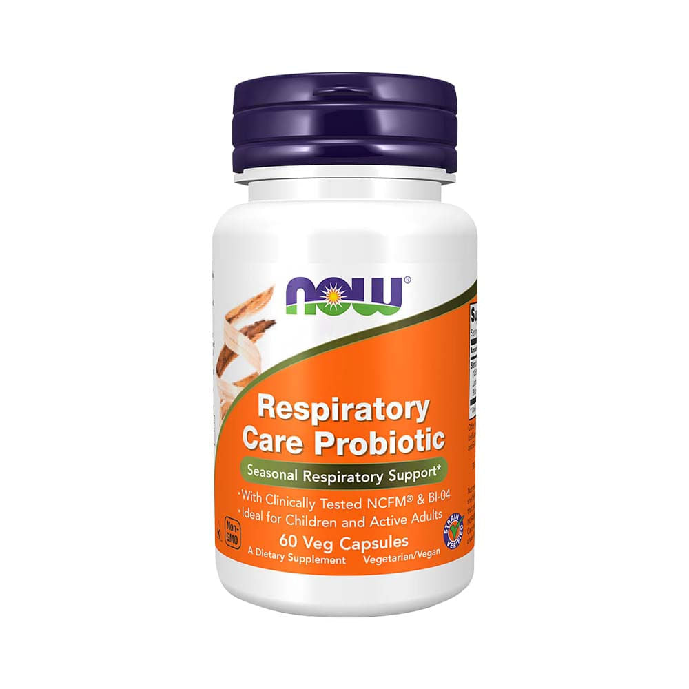 Probiotico Respiratory Care 60 Cápsulas Now