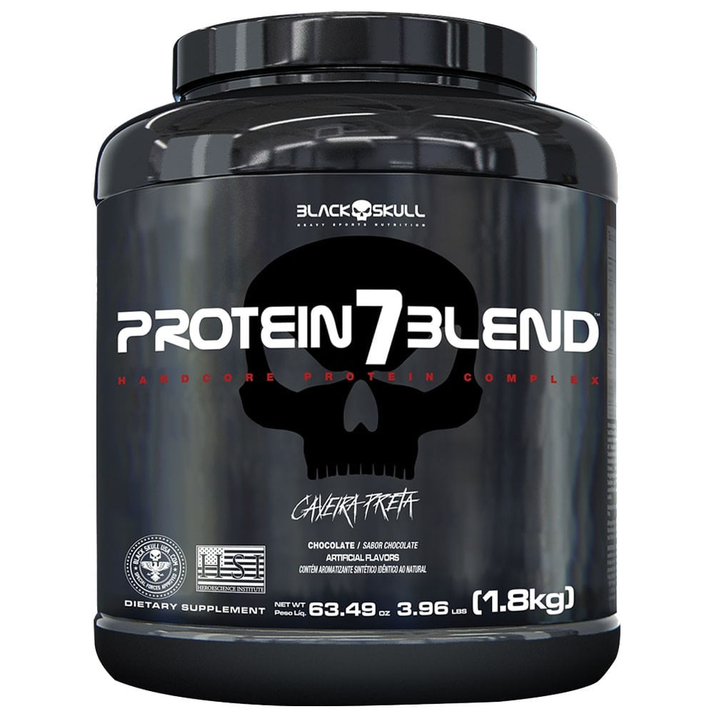 Protein 7 Blend Chocolate 1,8Kg Black Skull