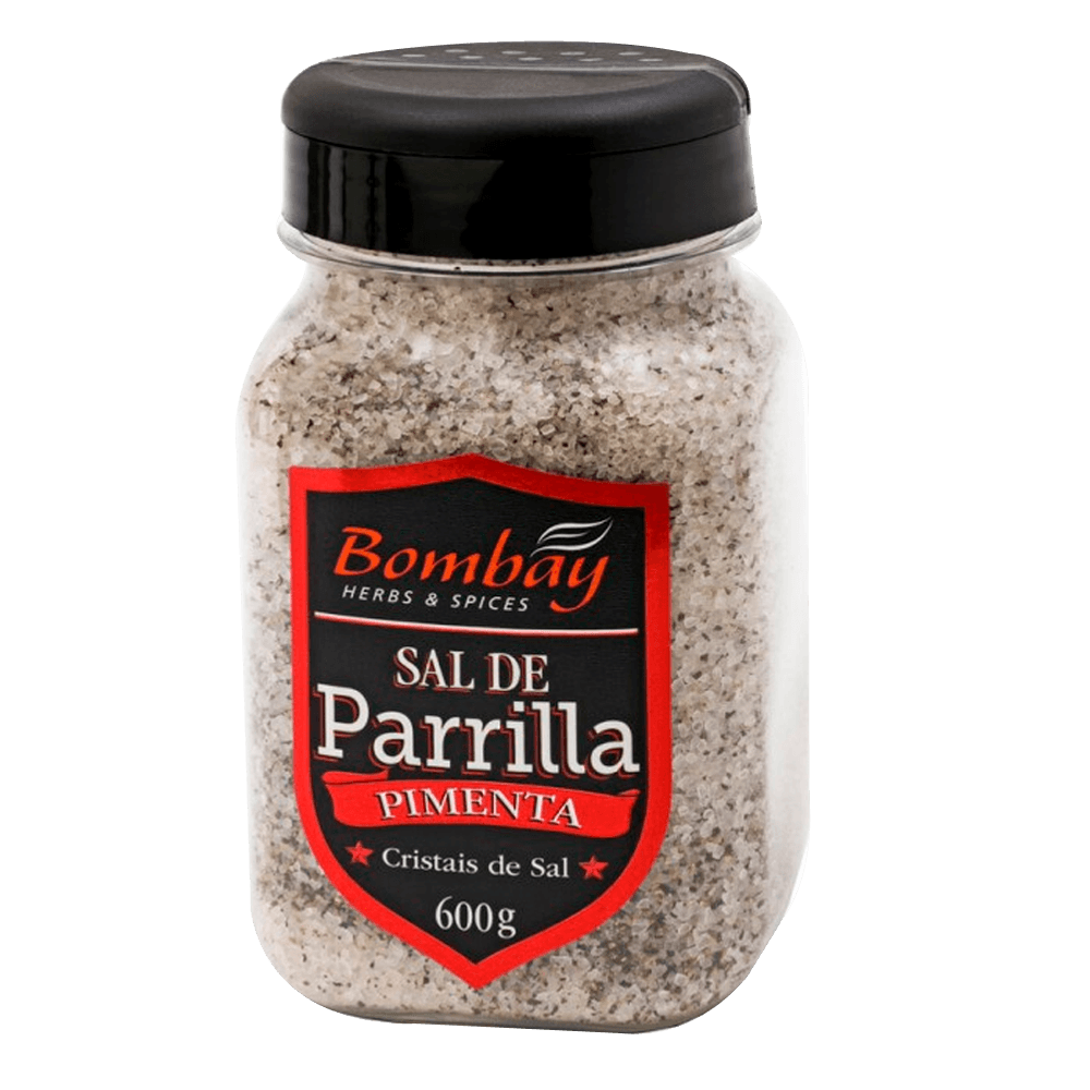 Sal de Parrilla com Pimenta 600g Bombay