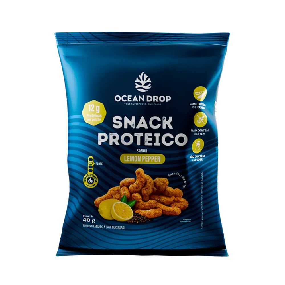 Snack-Proteico-Sabor-Lemon-Pepper-40g-Ocean-Drop