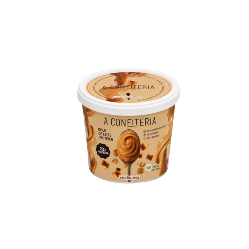 Sobremesa Doce de Leite Proteico 150g A Confiteria