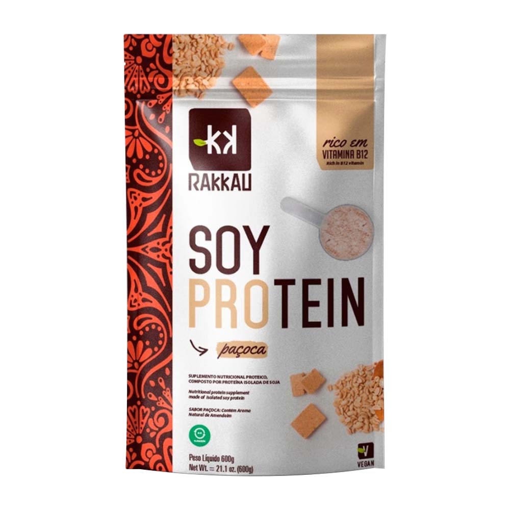 Soy Protein Paçoca 600g Rakkau