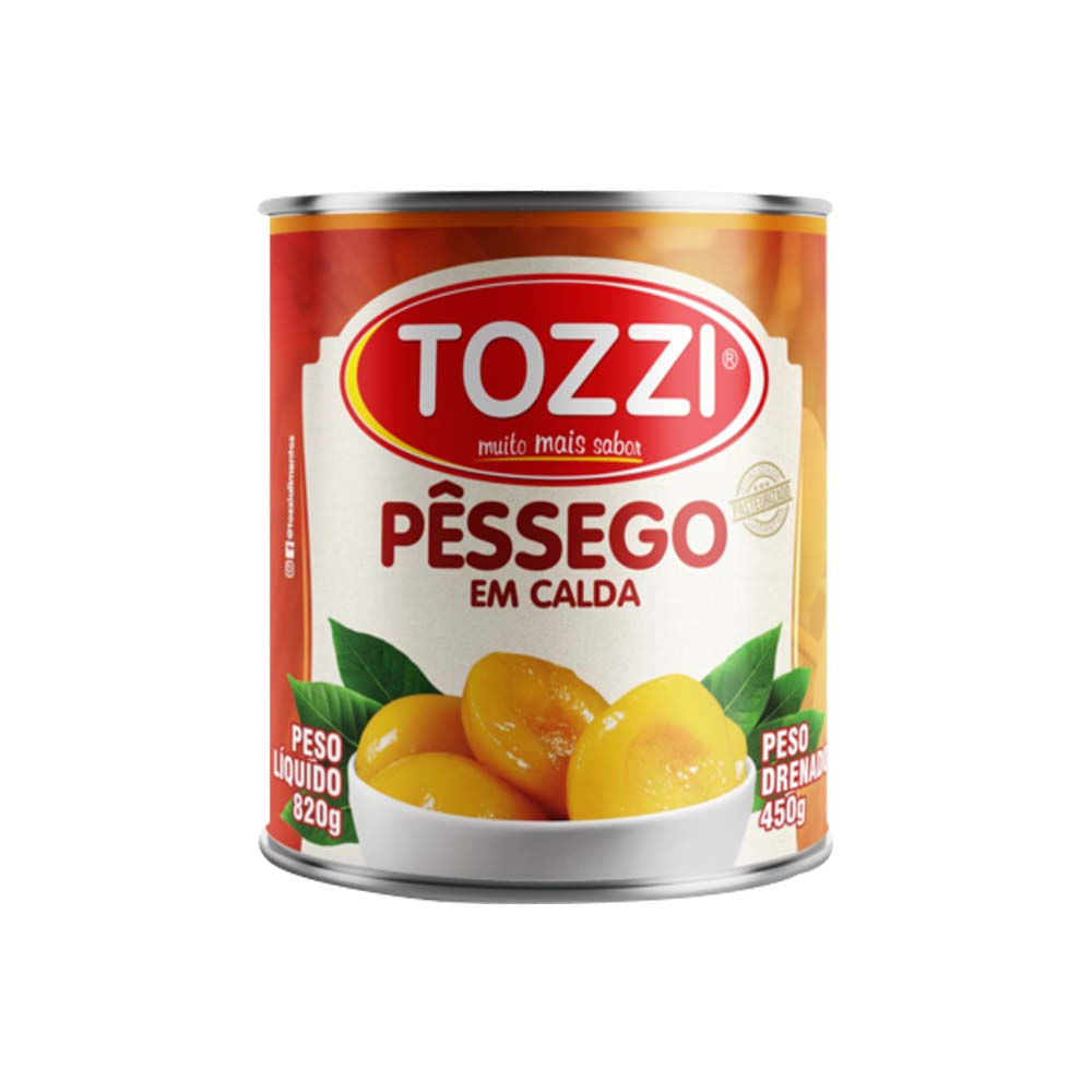 Pêssego em Calda 450g Tozzi