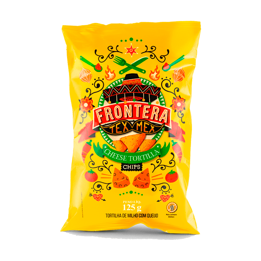 Tortilha de Milho Cheese 125g Frontera