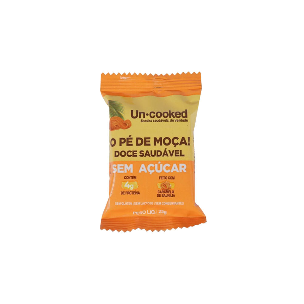 Pé de Moça Saudável Sem Açúcar 25g Uncooked