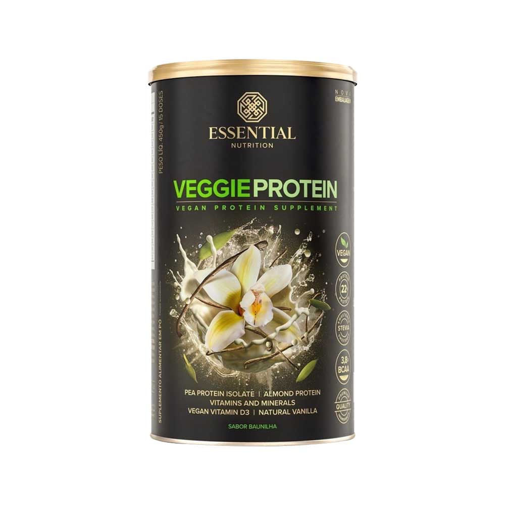 Veggie Protein Vanilla 450g Essential Nutrition