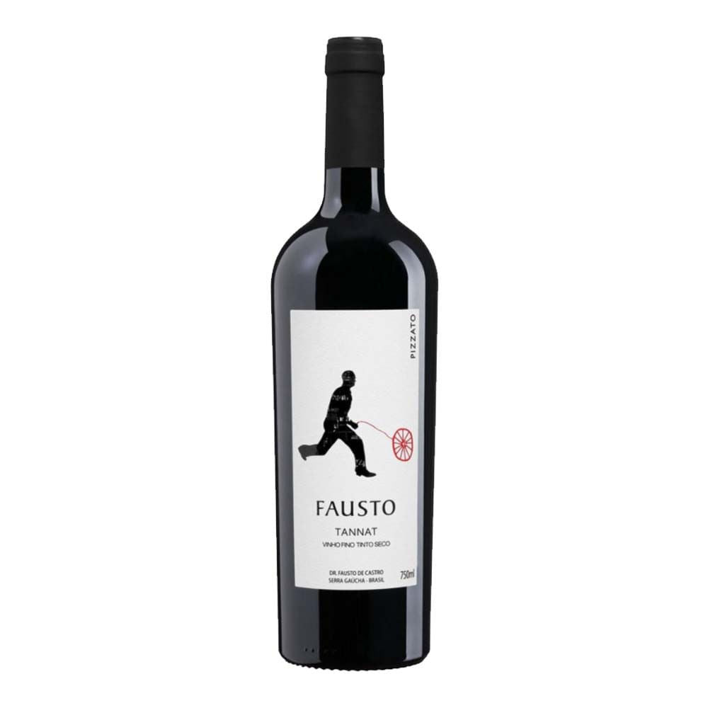 Vinho Tinto Pizzato Fausto Tannat 750ml
