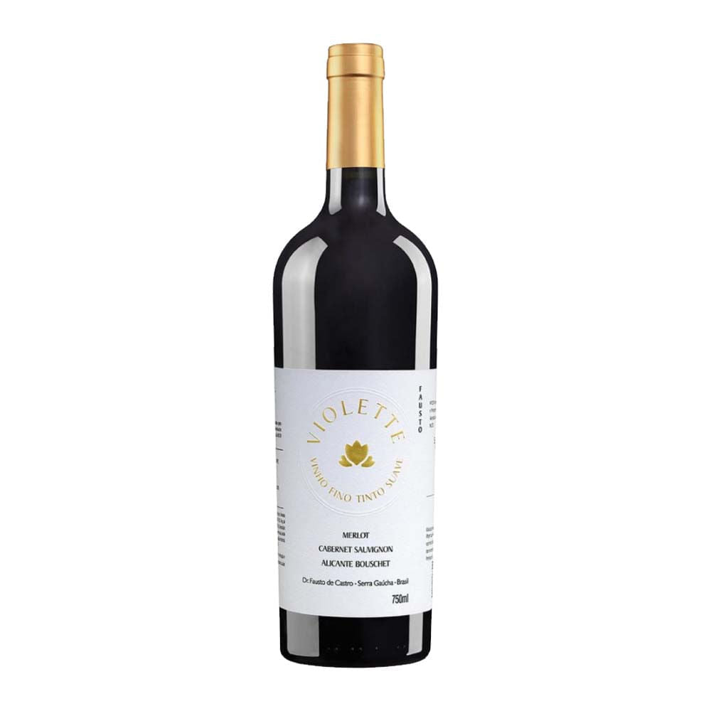 Vinho Tinto Suave Pizzato Fausto Violette 750ml