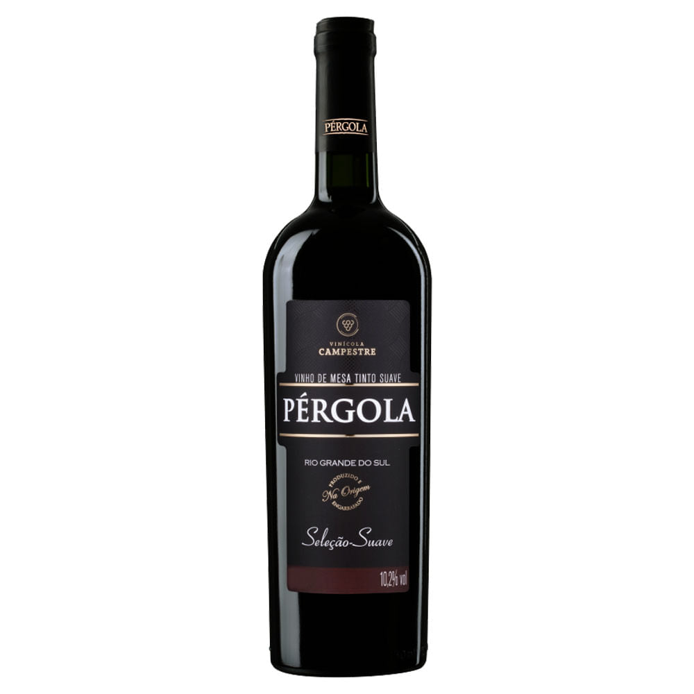 Vinho de Mesa Tinto Suave Pérgola 1L