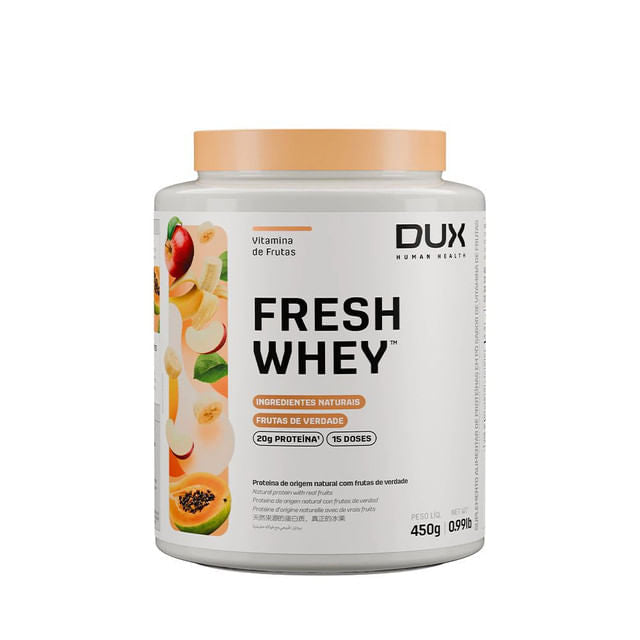 Whey Protein FreshWhey Vitamina de Frutas 450g DUX Human Health