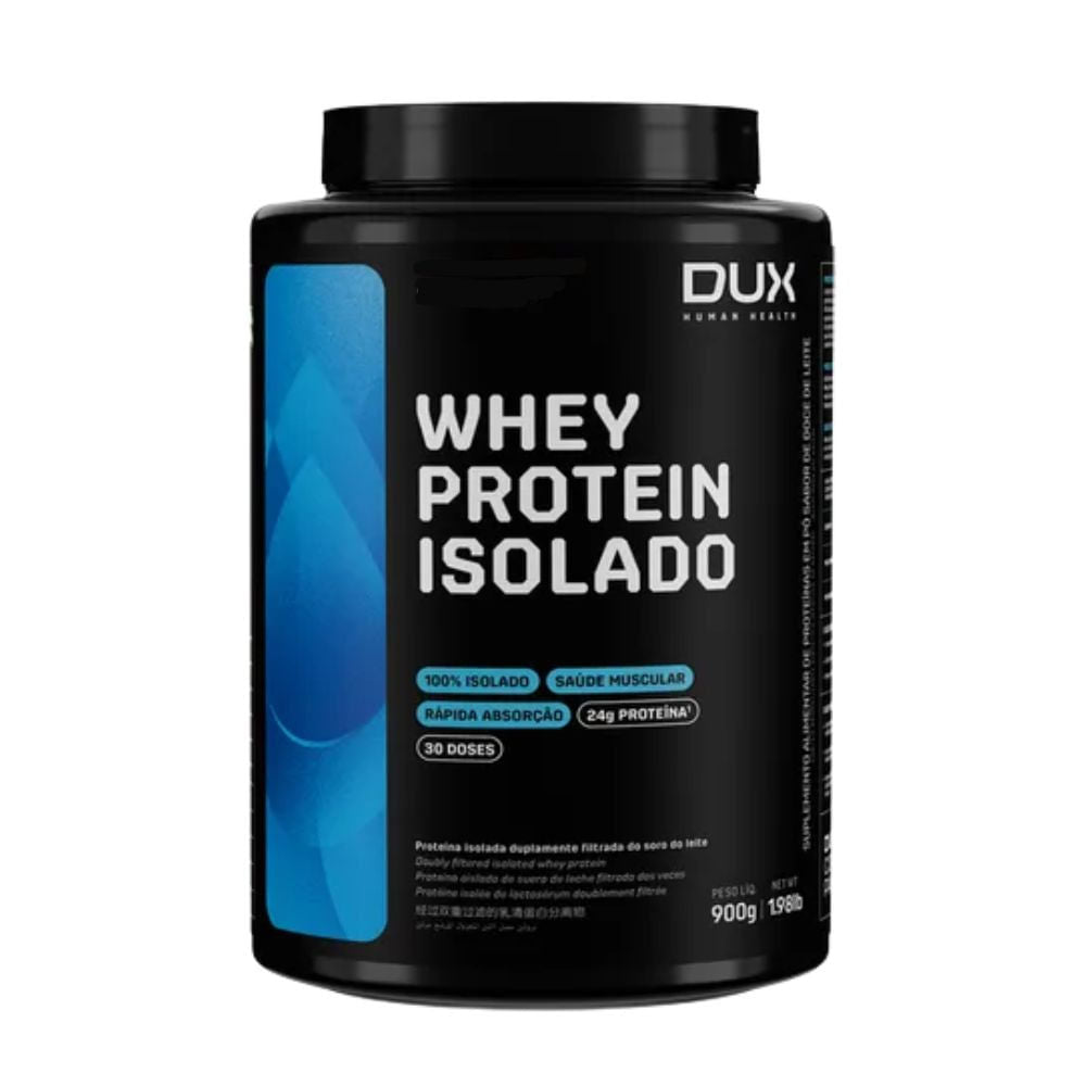 Whey Protein Isolado Neutro 900g DUX Human Health