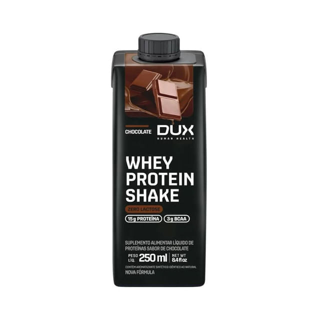 Whey Protein Shake Chocolate 250ml DUX Human Health