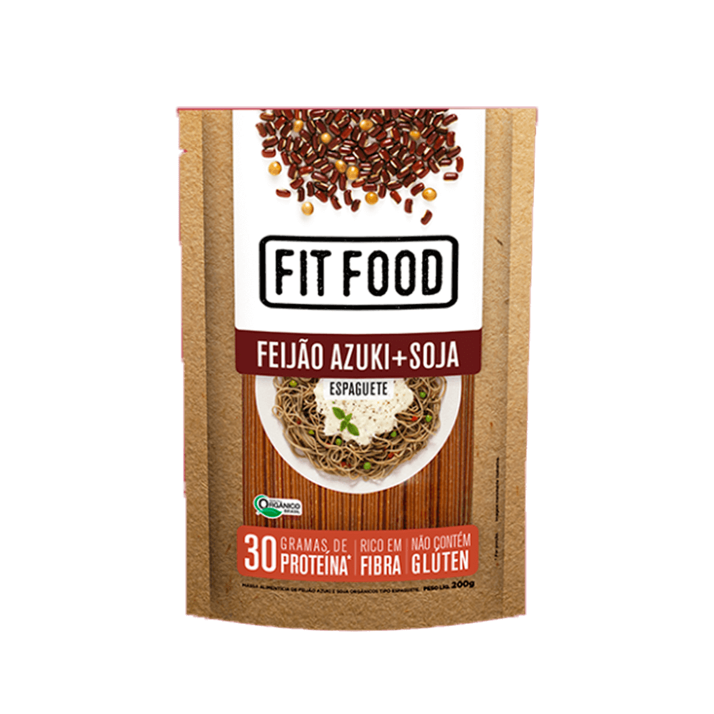Macarrão de Feijão Azuki e Soja 200g Fit Food