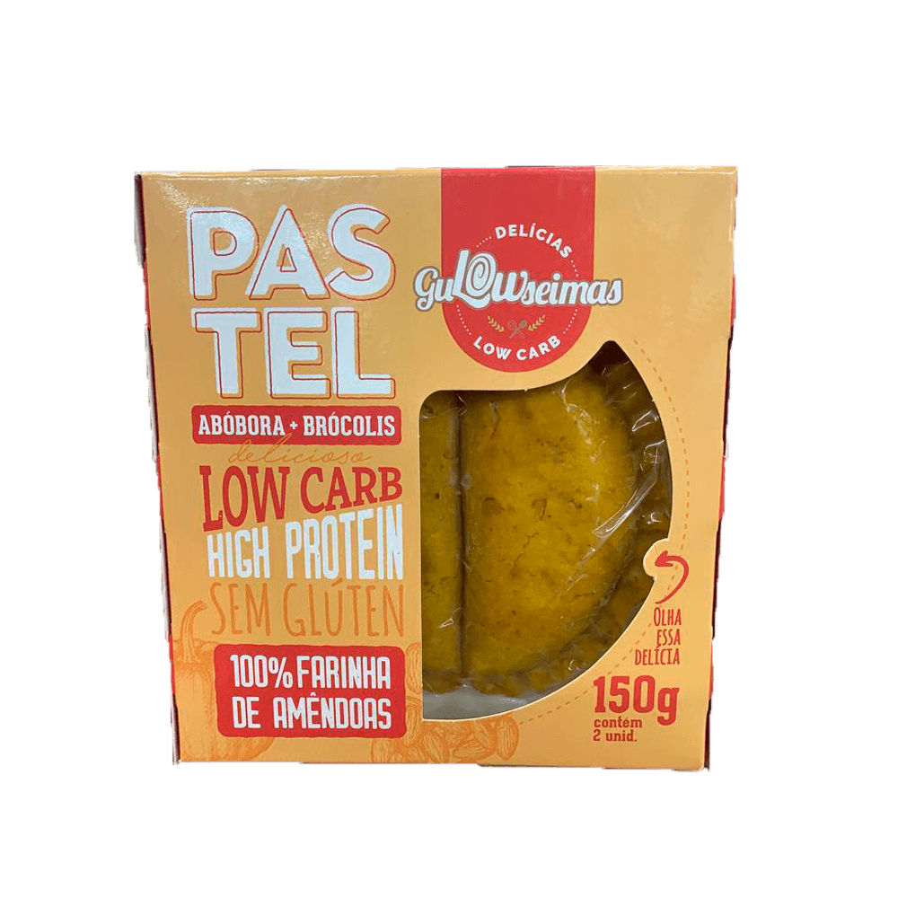 Pastel Low Carb Abóbora e Brócolis 150g Gulowseimas