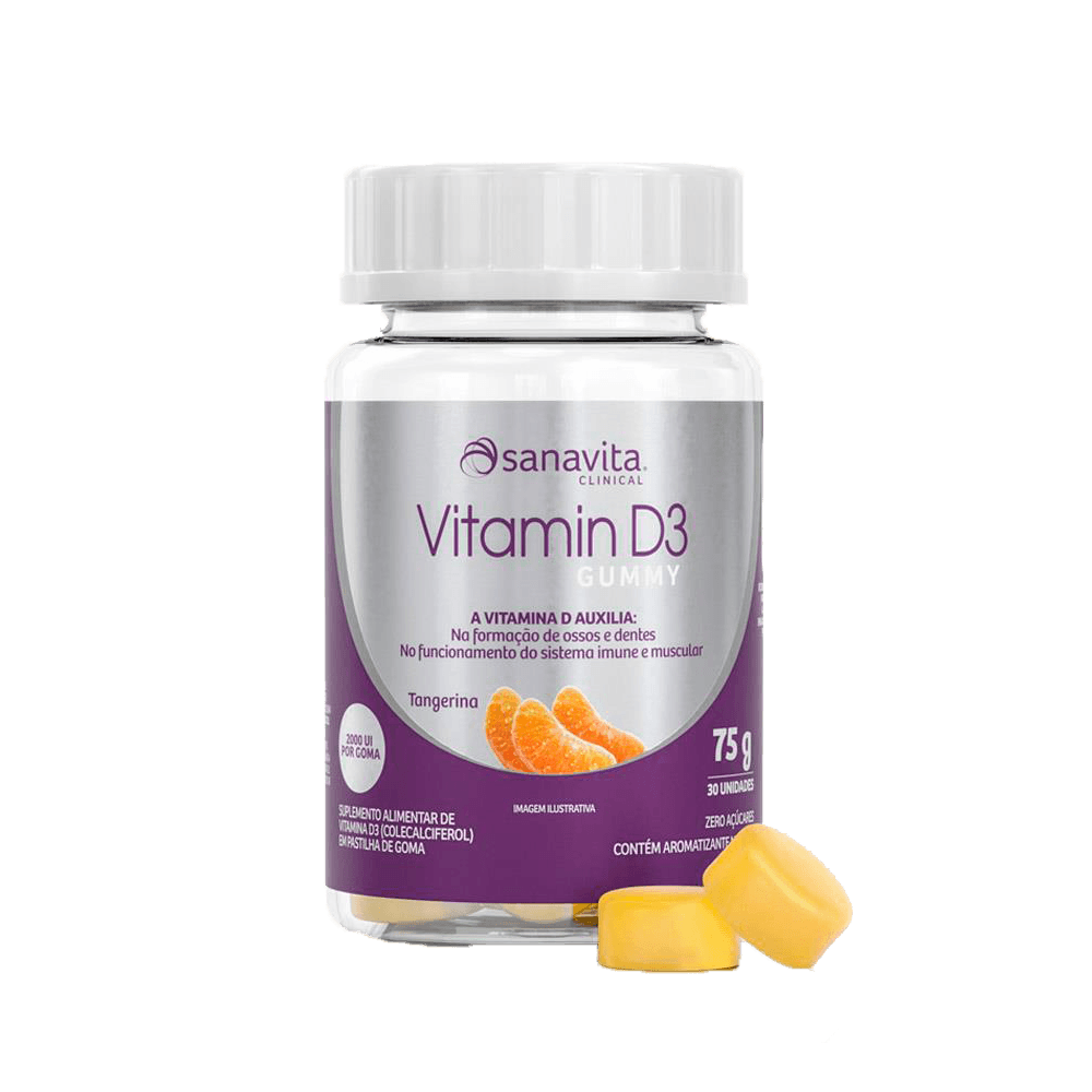 Vitamina D3 Gummy 75g Sanavita