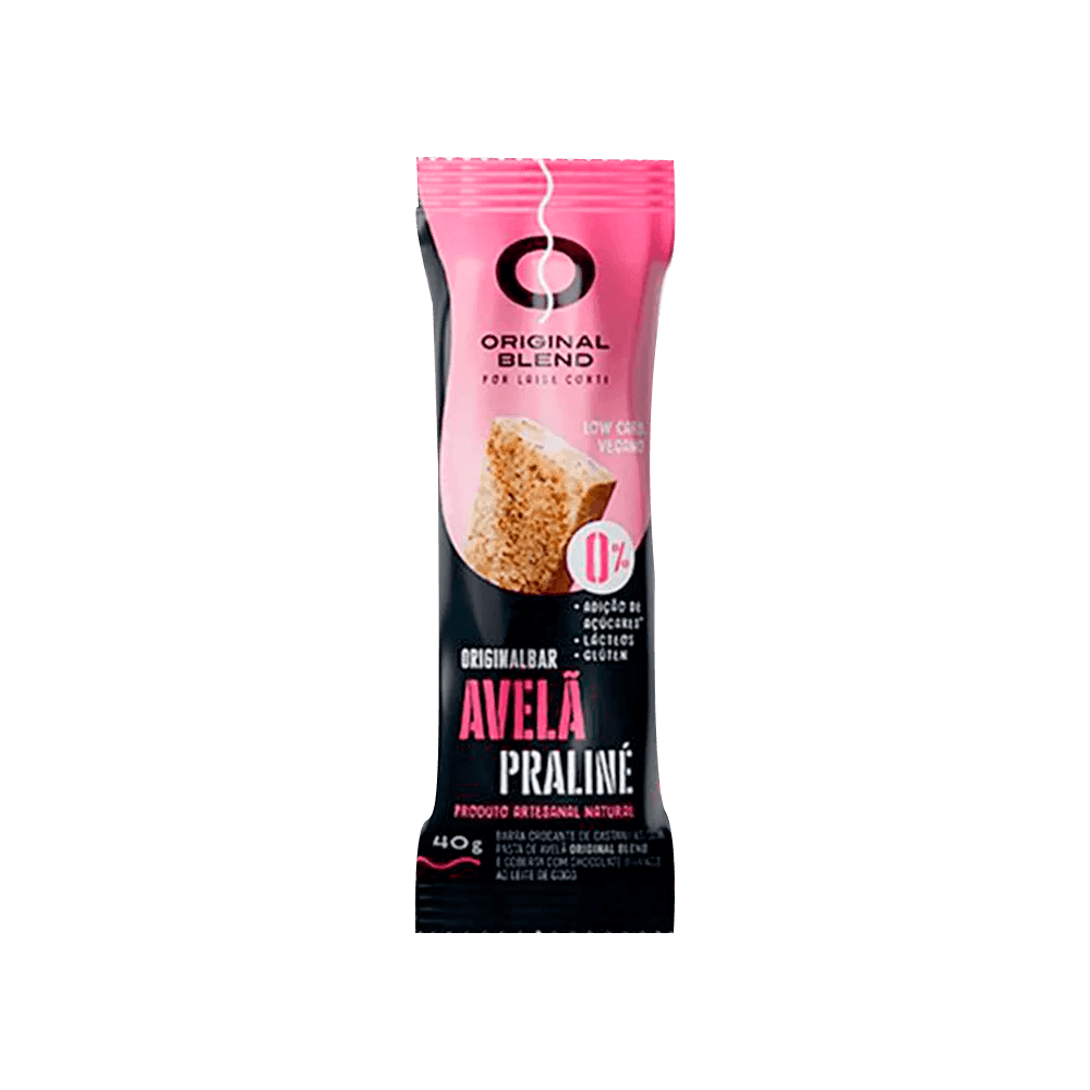 Barrinha OriginalBar Avelã Praliné 40g Original Blend