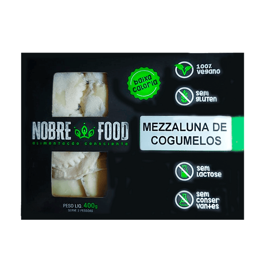 Mezzaluna de Cogumelos 400g  Nobre Food
