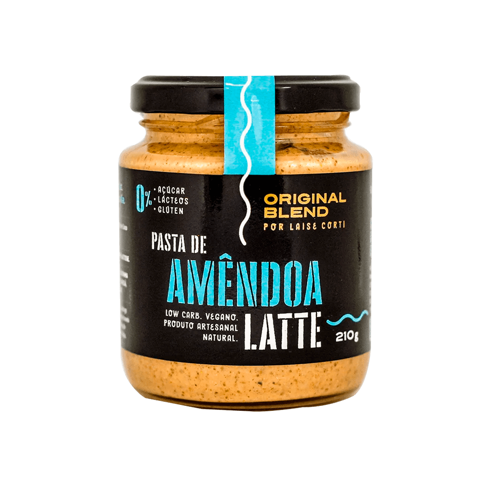 Pasta de Amêndoa Latte 210g Original Blend